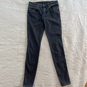 Prana Women's Kara Jeans 6/28 Dark Denim Pants Skinny Slim Outdoor